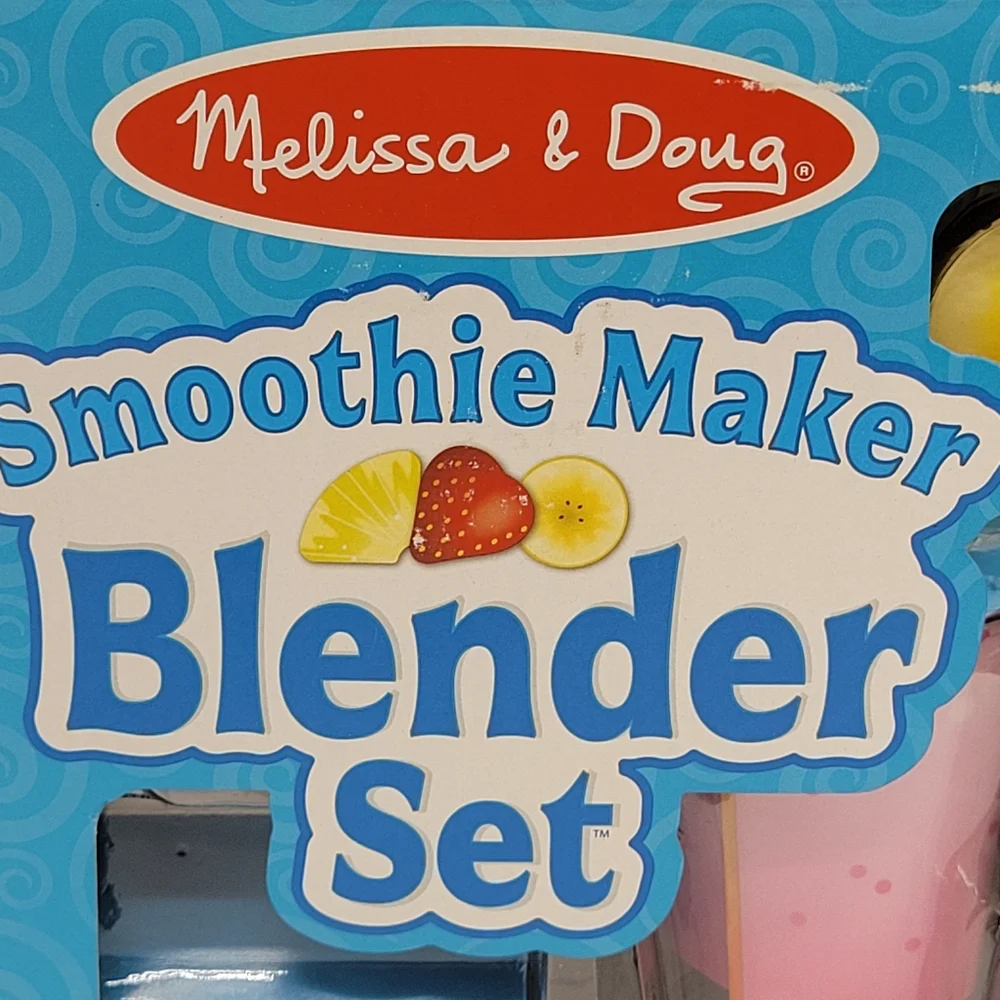 Melissa & Doug Smoothie Maker Blender Set 22 Pieces Imagnative Play Gift NEW